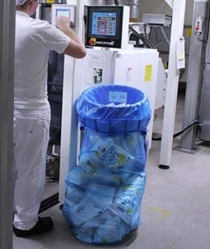 a facility personnel using the Longopac.