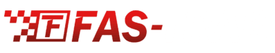 Fas-Trak Logo in Red and White